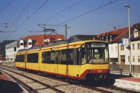 Stadtbahn in Karlsruhe - Photo Sven Manias